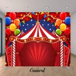 Carnival Photo Booth Backdrop
